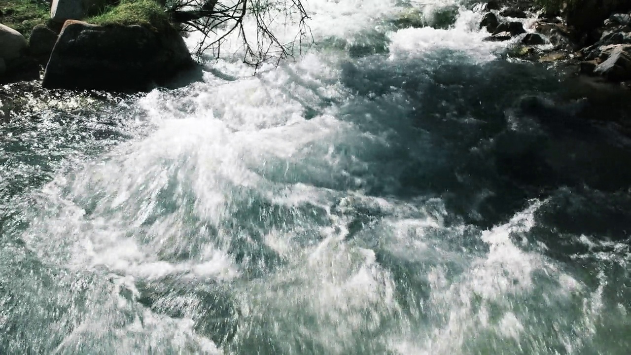 山河特写视频素材