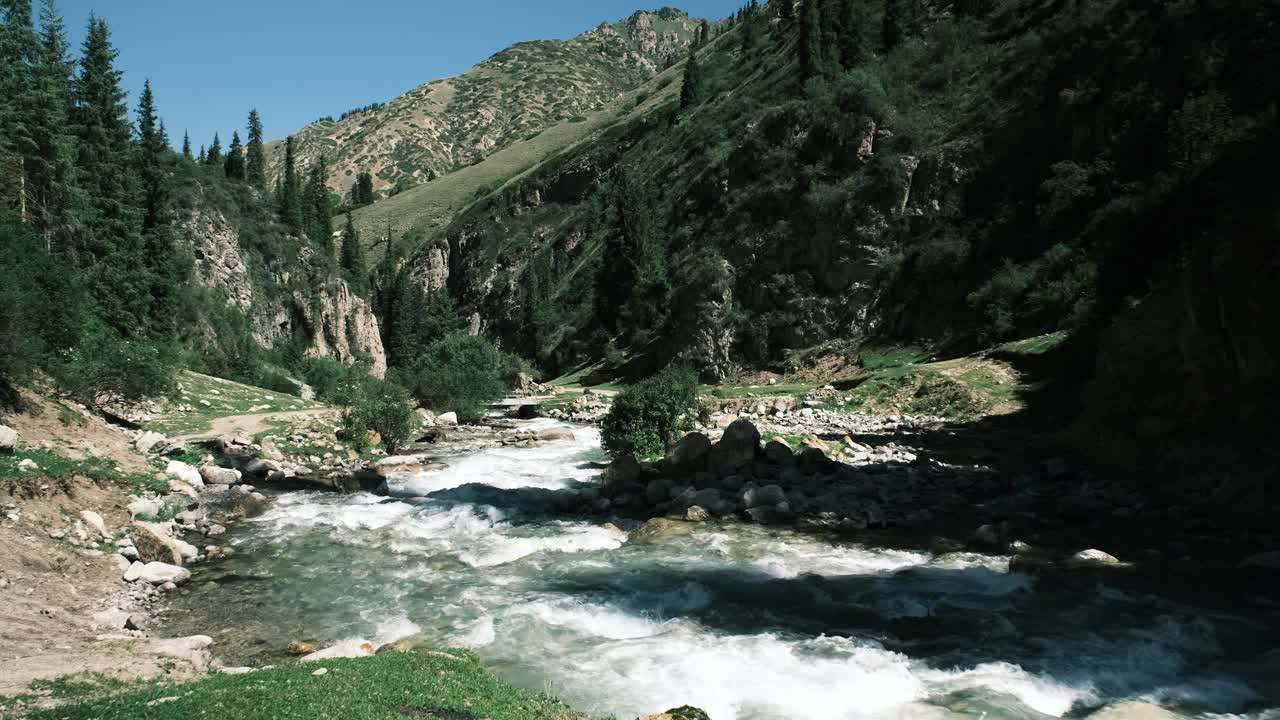 山景河景视频素材