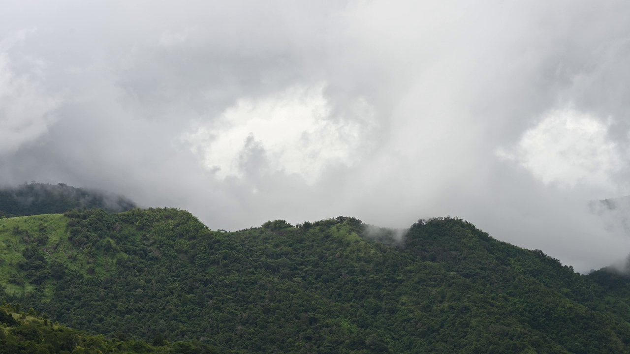 天云山岭视频素材