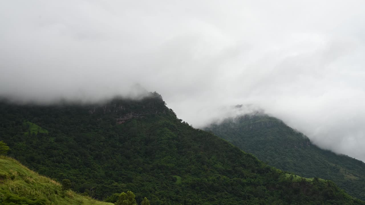 天云山岭视频素材