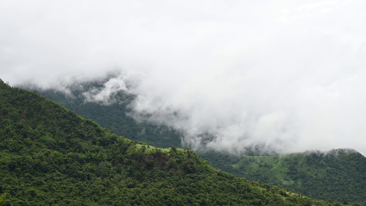 天云山岭视频素材