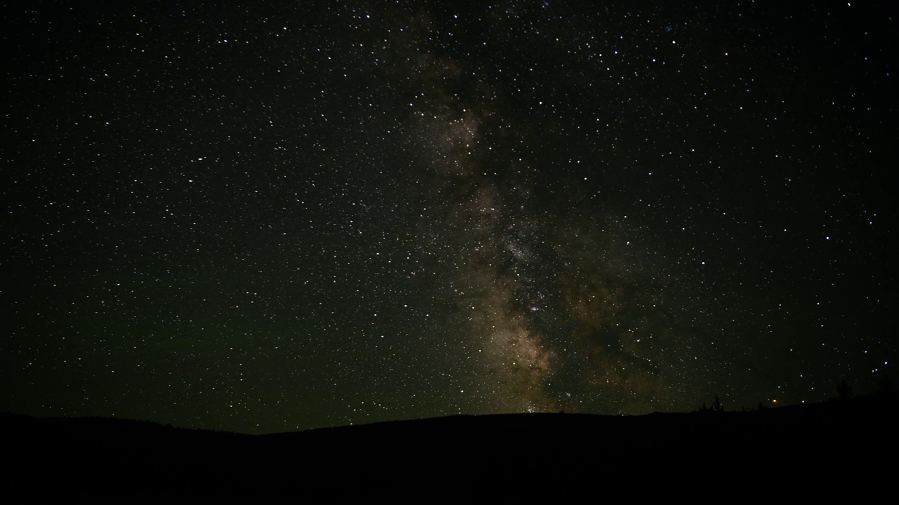 夜星延时视频素材