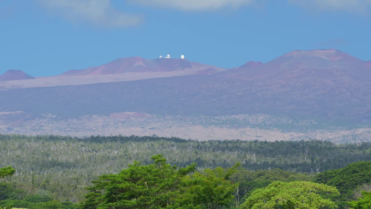 莫纳克亚山，夏威夷大岛视频素材