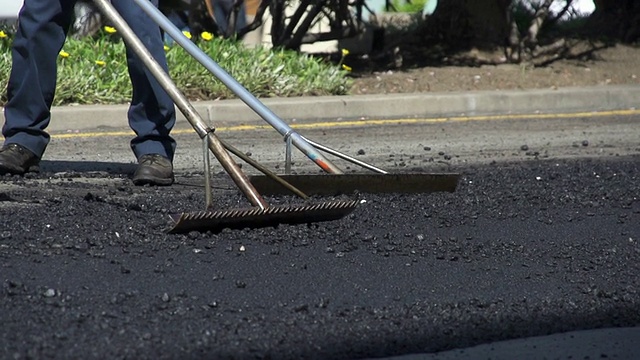 道路建设慢动作视频素材