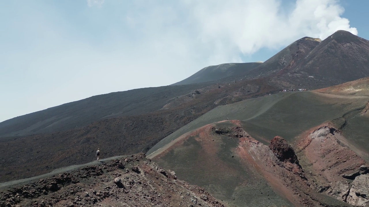 埃特纳火山(意大利西西里岛视频下载