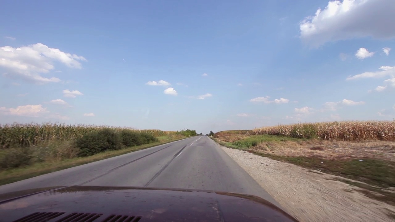 州际公路，车载摄像头视频下载