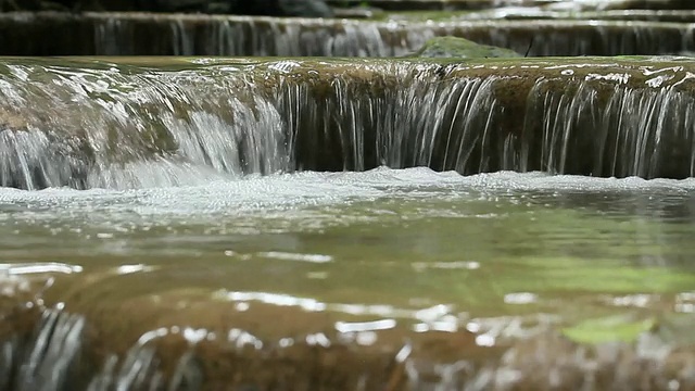 瀑布特写镜头视频素材