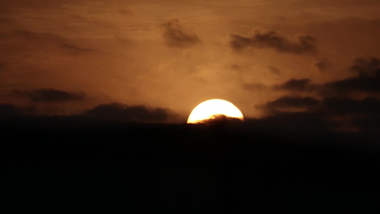 夕阳视频素材