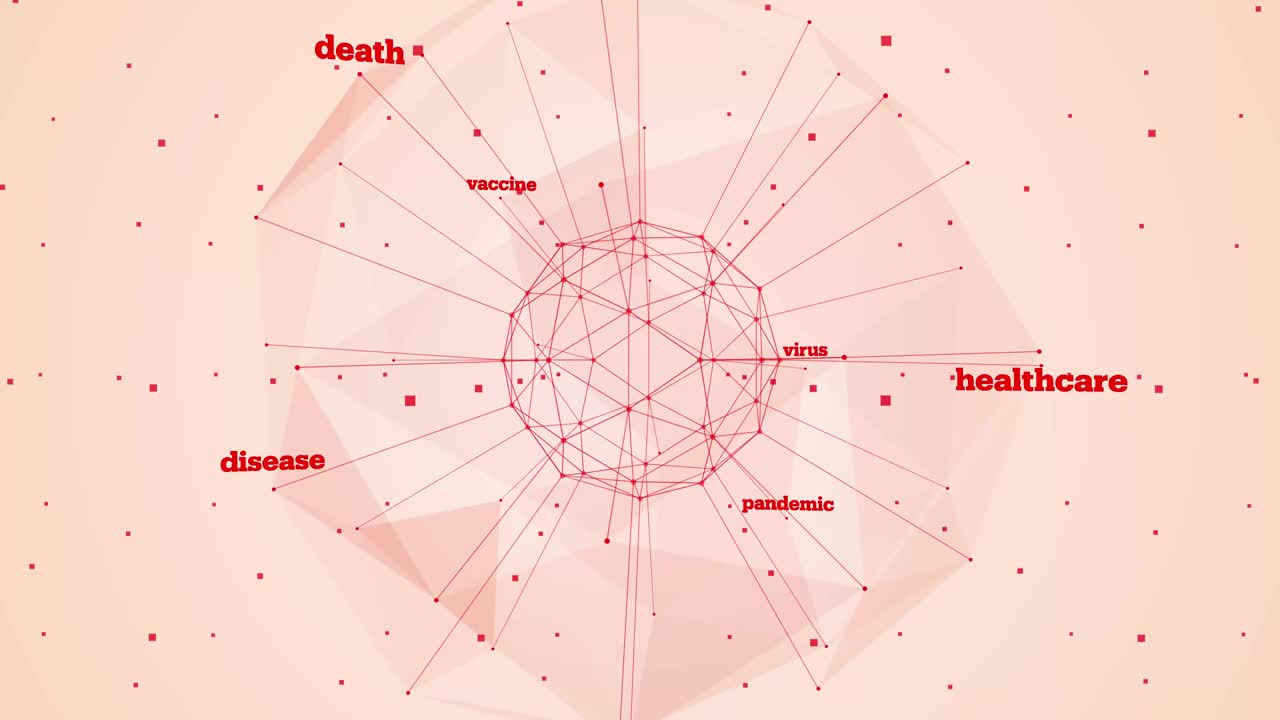 疾病、保健、流行病、病毒、疫苗、死亡背景视频下载