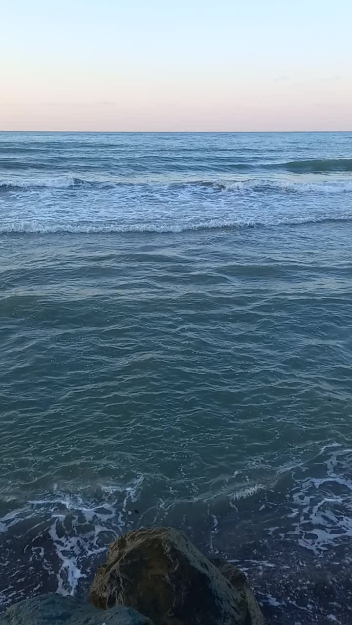 夏天的海景，海浪和海景视频下载