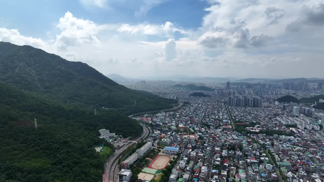 韩国大邱市区/南区视频素材