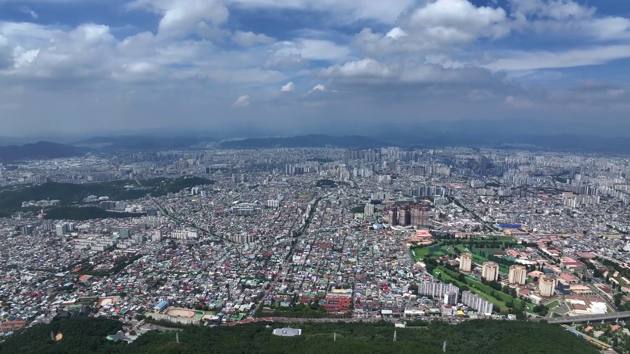 市中心/大邱，韩国视频素材