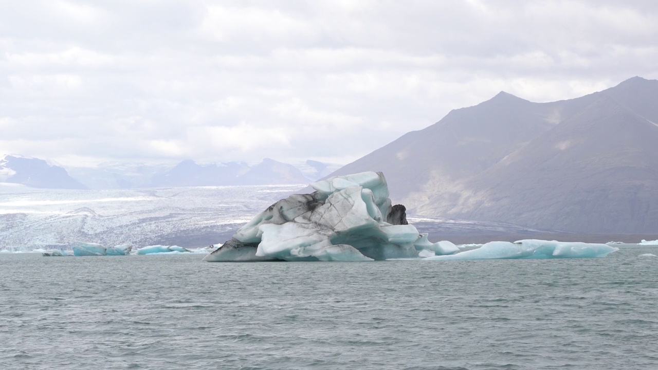 Jökulsárlón冰岛冰川泻湖视频素材