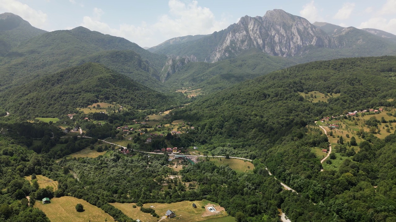 山区农村视频素材