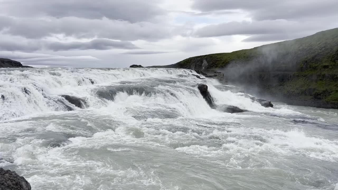 冰岛瀑布(Gulifoss)视频下载