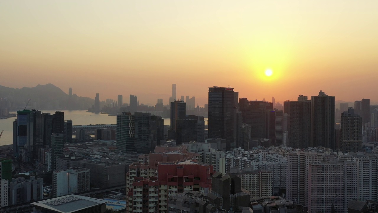 2021年6月21日，香港观塘市景视频下载