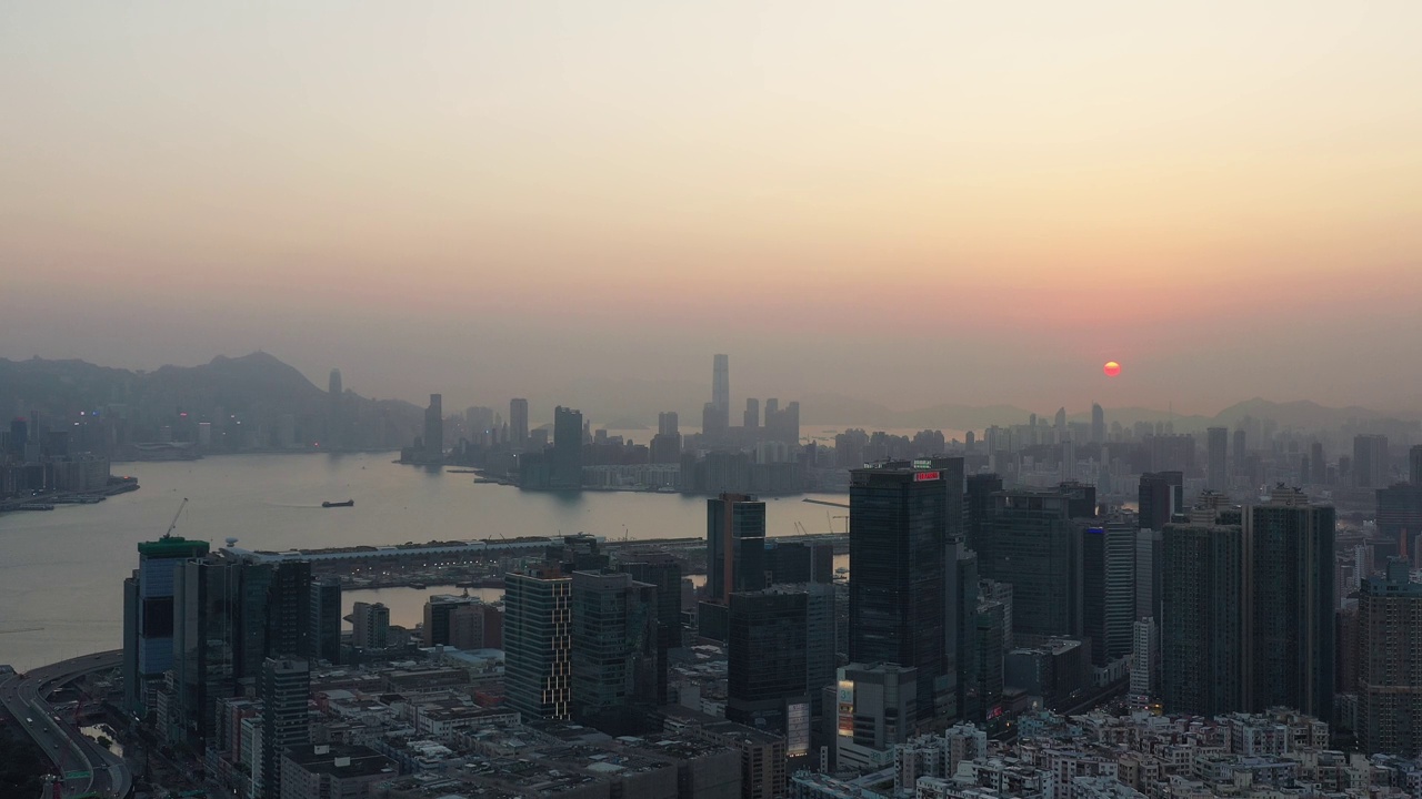 2021年6月21日，香港观塘市景视频下载