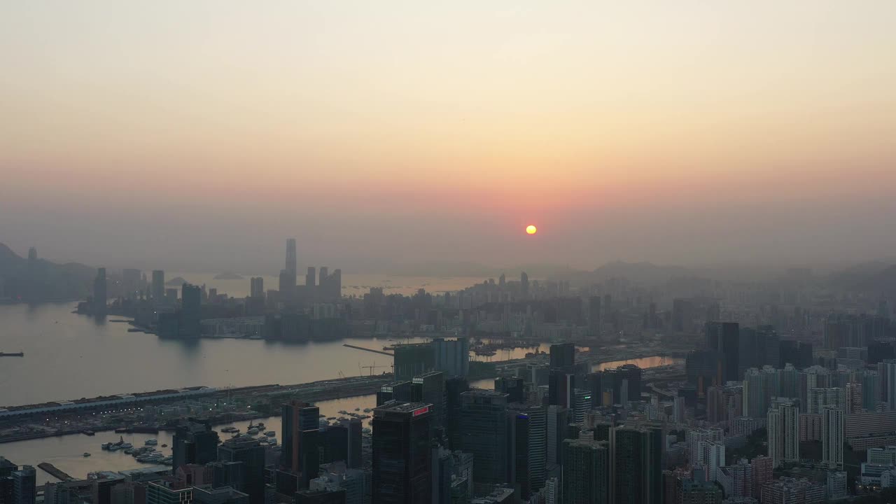 2021年6月21日，香港观塘市景视频下载