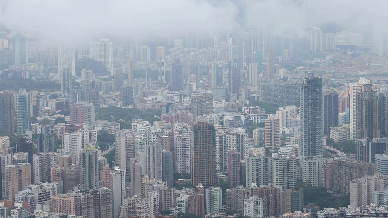 位于九龙山区的住宅区，2021年7月14日视频下载