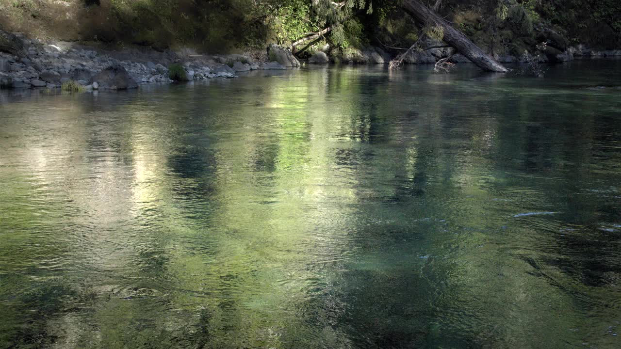 慢动作抽象水流模式视频素材