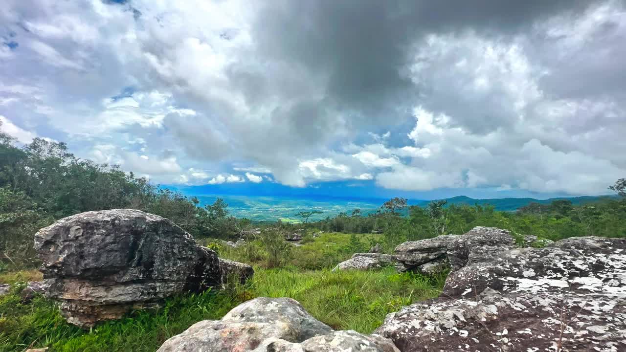 泰国的山顶景观视频素材