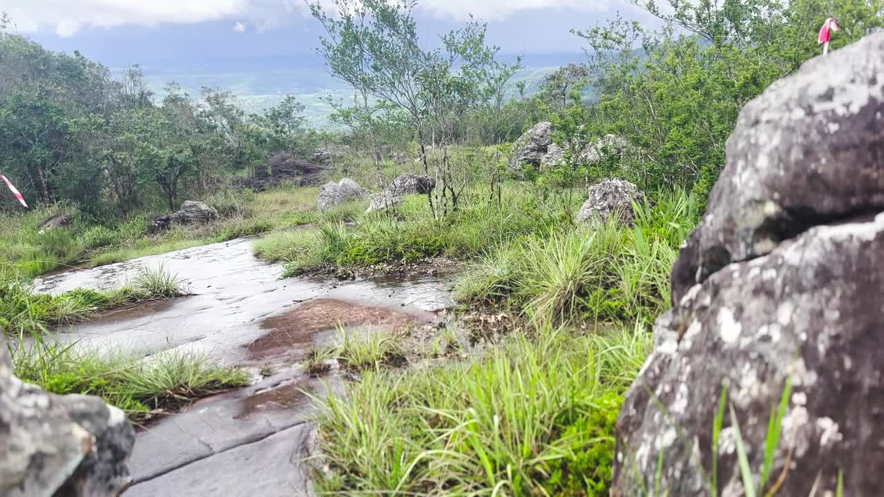 泰国的山顶景观视频素材