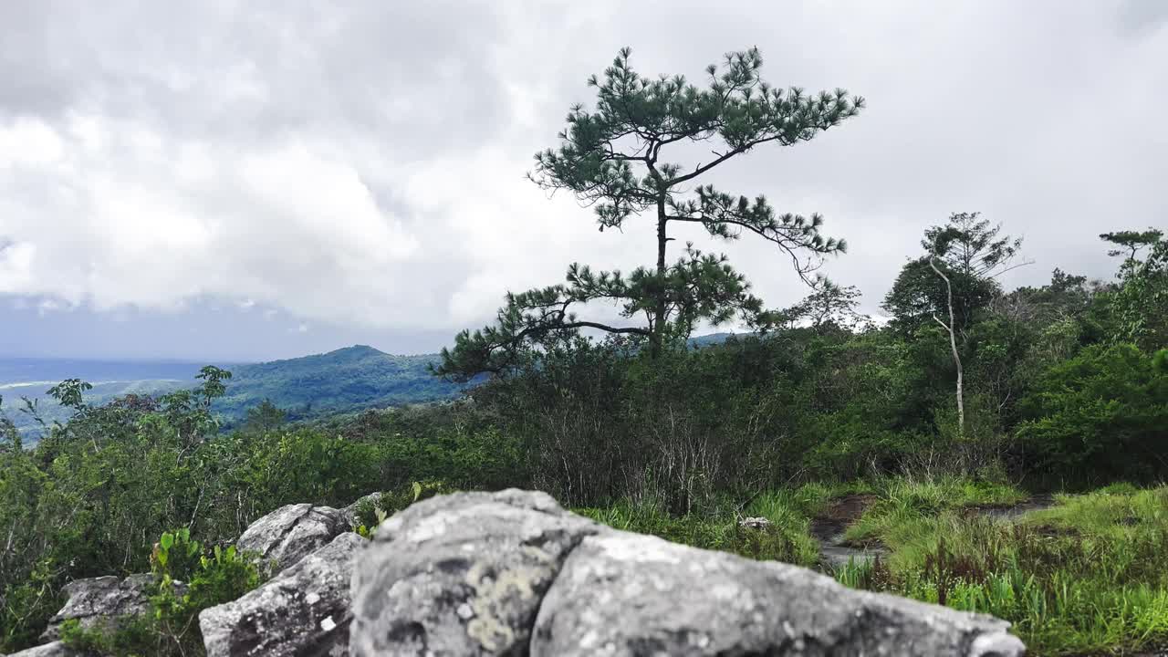 泰国的山顶景观视频素材