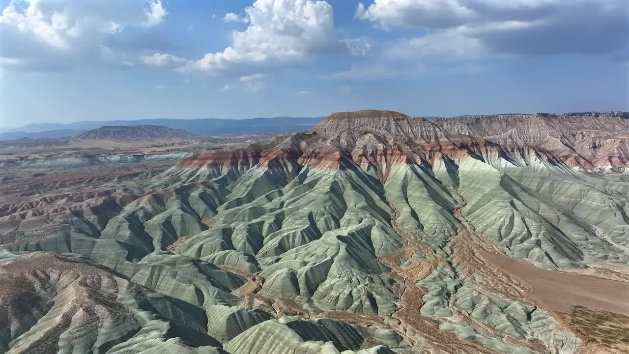 火山景观视频素材