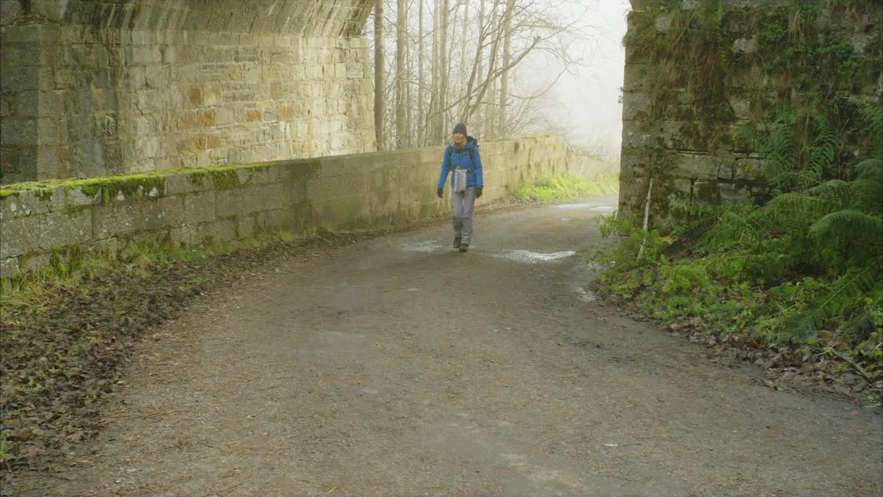 达瓦路长途步道，马里，苏格兰视频素材