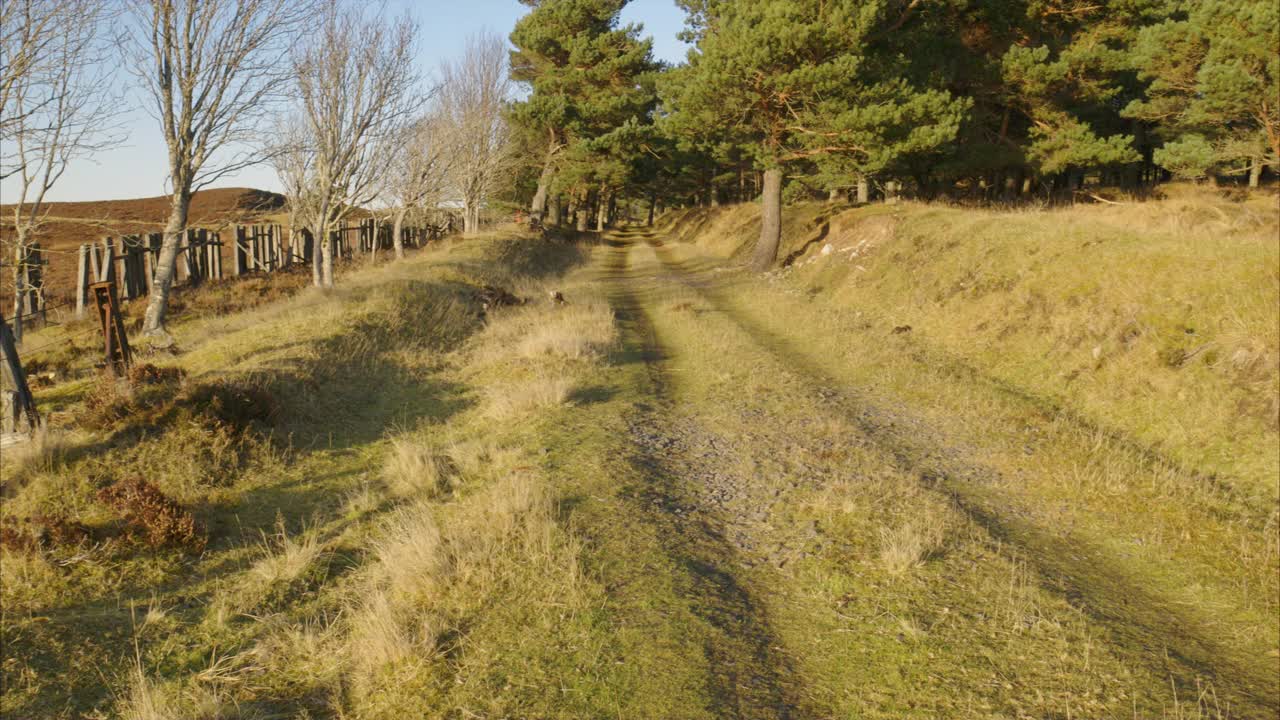 达瓦路长途步道，马里，苏格兰视频素材