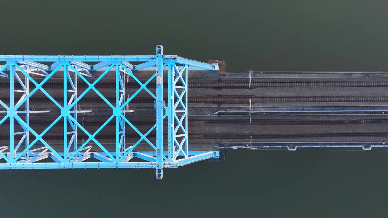 高铁、铁路桥视频素材