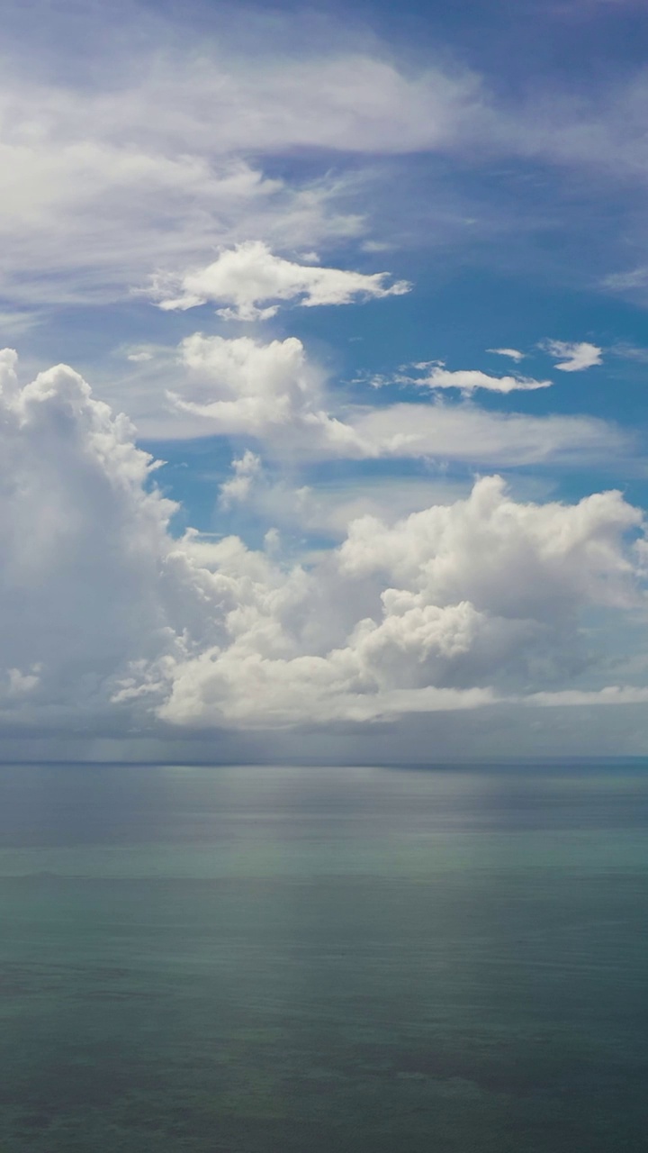 海景鸟瞰图。视频素材