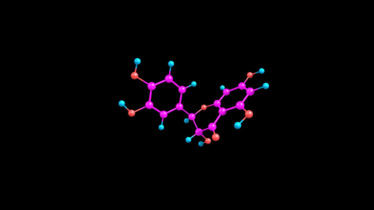 紫杉醇分子旋转视频全高清视频素材