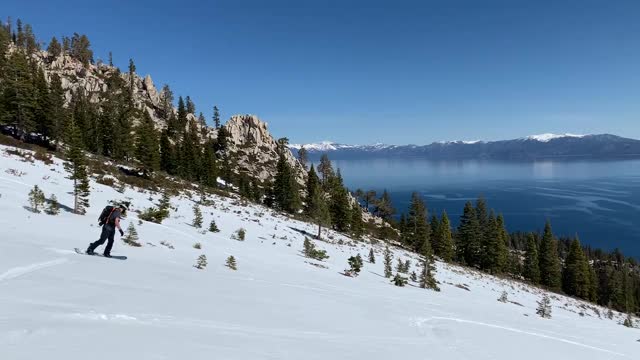 在太浩湖滑雪视频下载