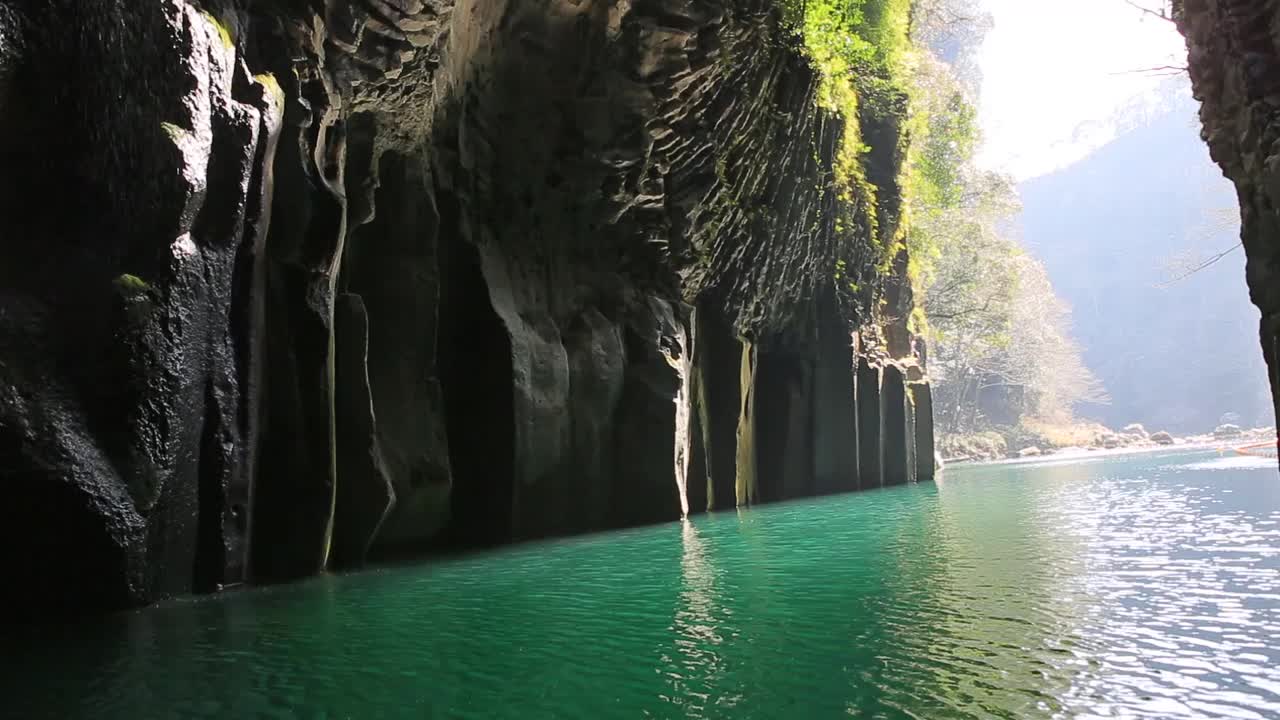 Takachiho峡谷视频素材