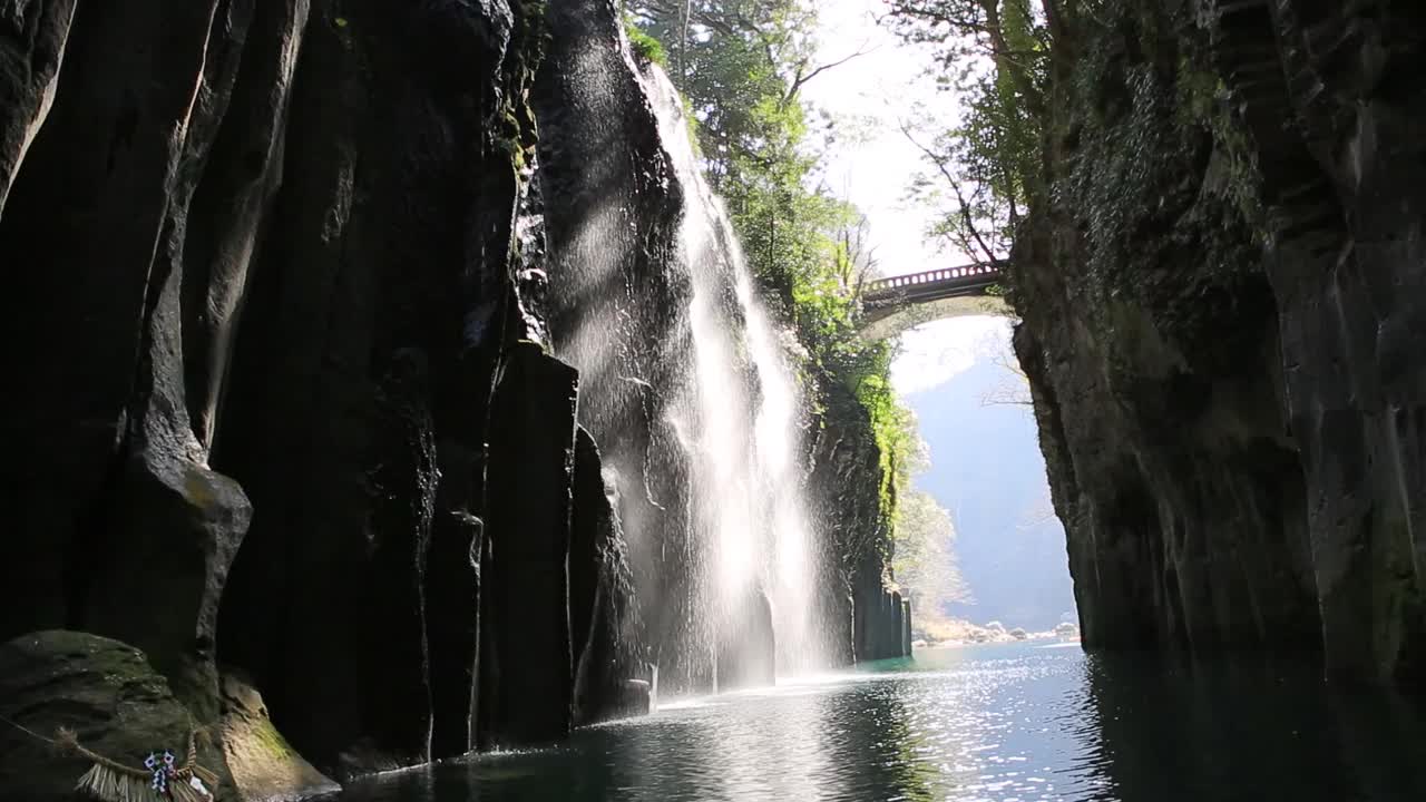 Takachiho峡谷视频素材