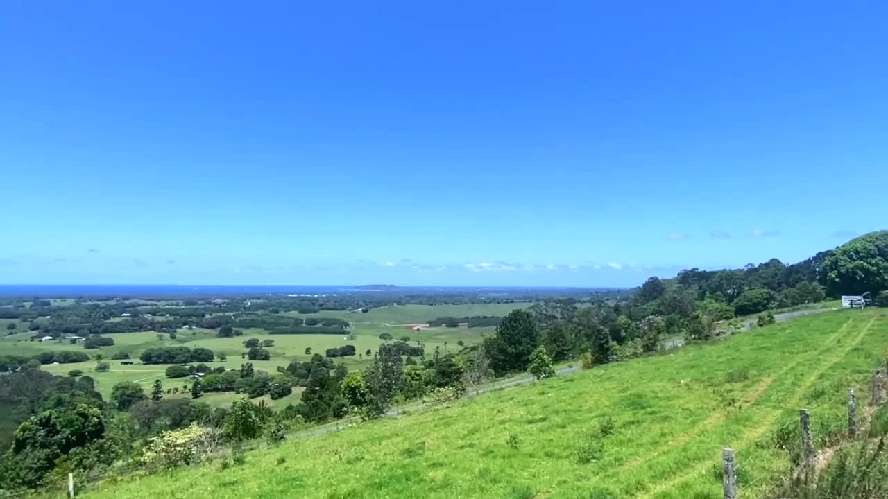 澳大利亚绿色乡村景观视频下载