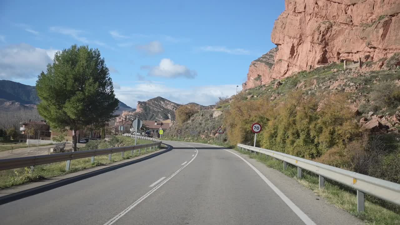 农村道路视频素材