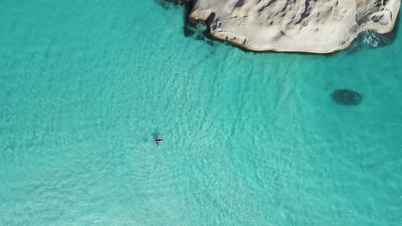 澳大利亚埃斯佩兰斯清澈的海水视频素材