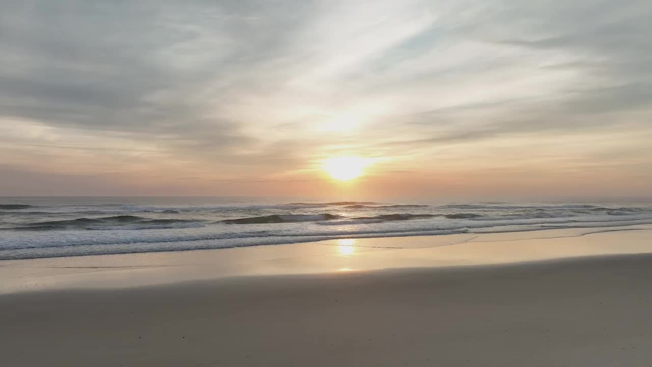 海洋上的日出视频下载