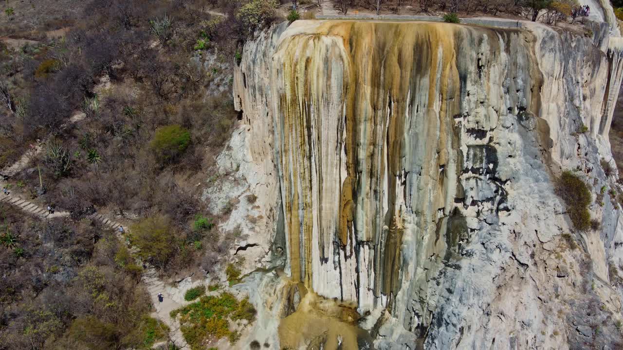 墨西哥瓦哈卡州中央山谷的温泉视频下载