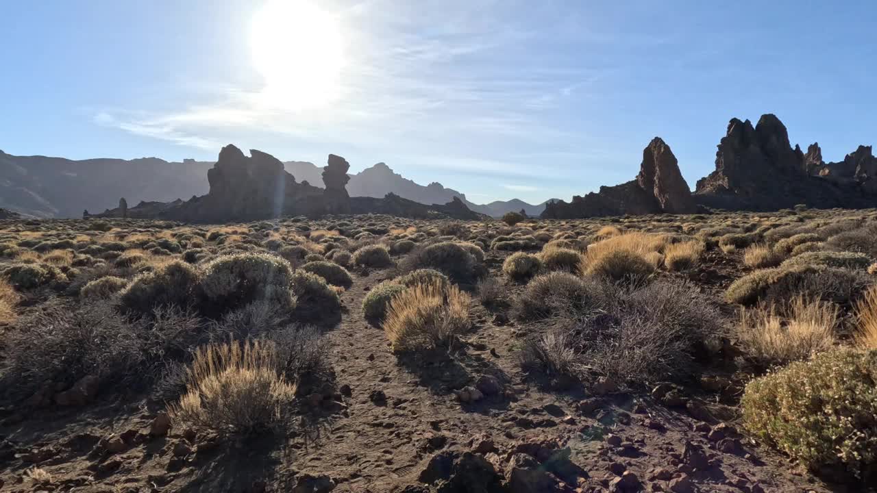 火山岩视频素材