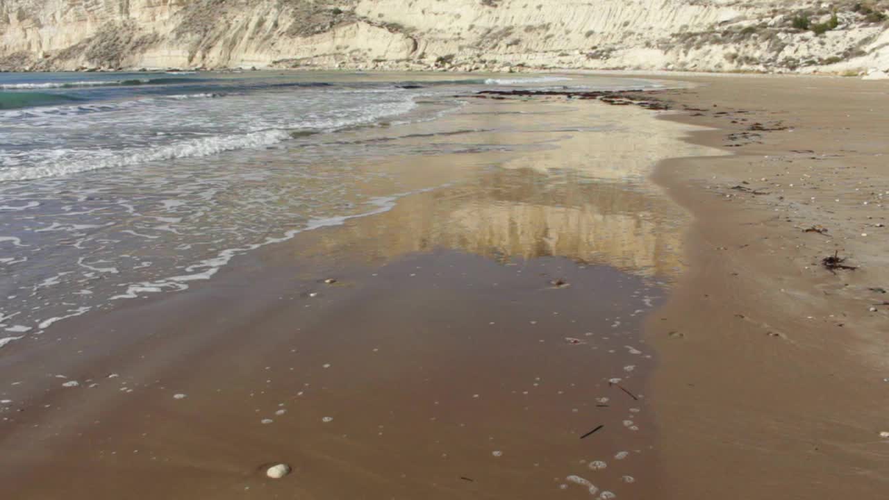 塞浦路斯海滩视频素材