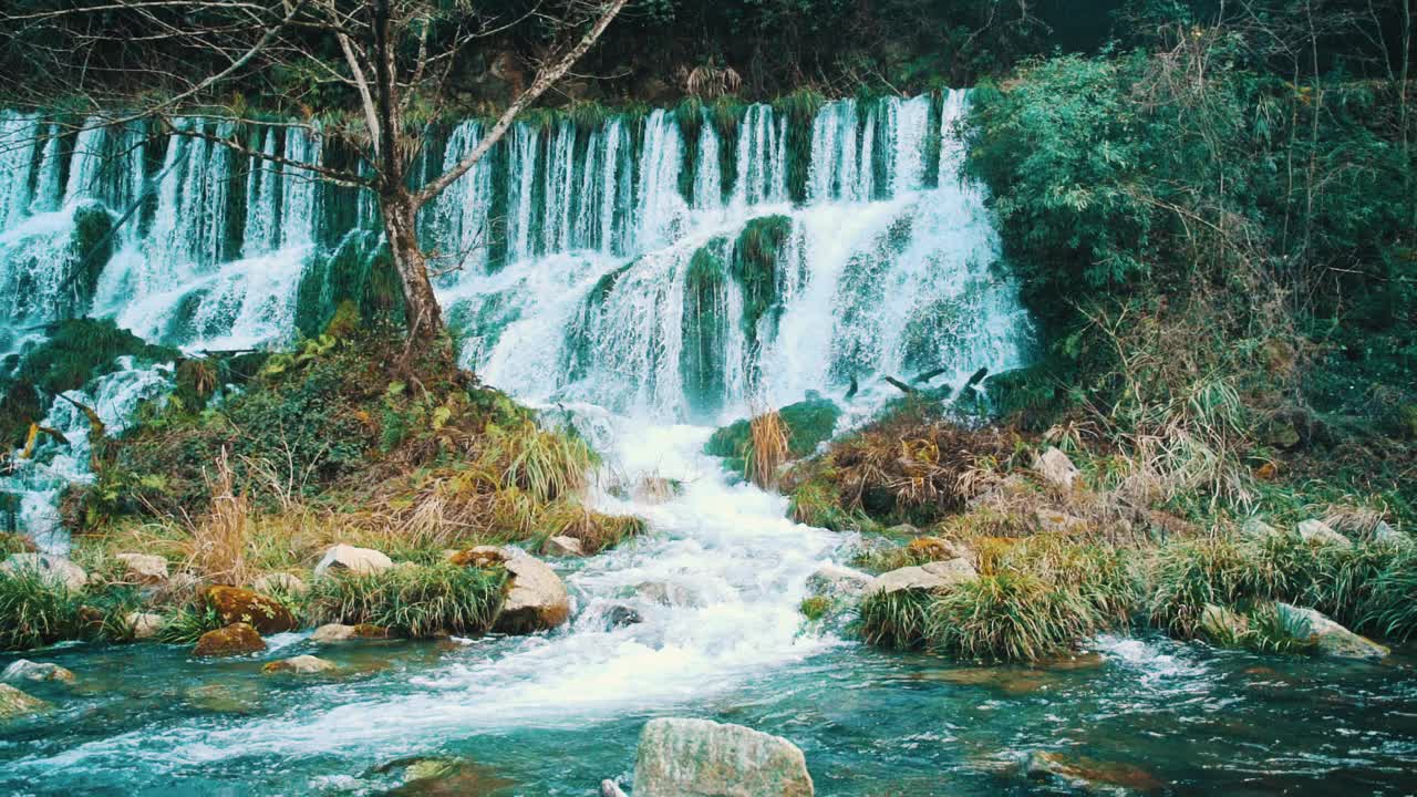 高山流水视频素材