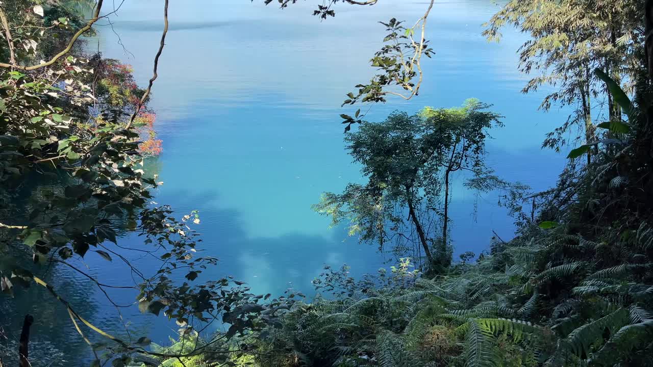 日月潭，台湾视频素材