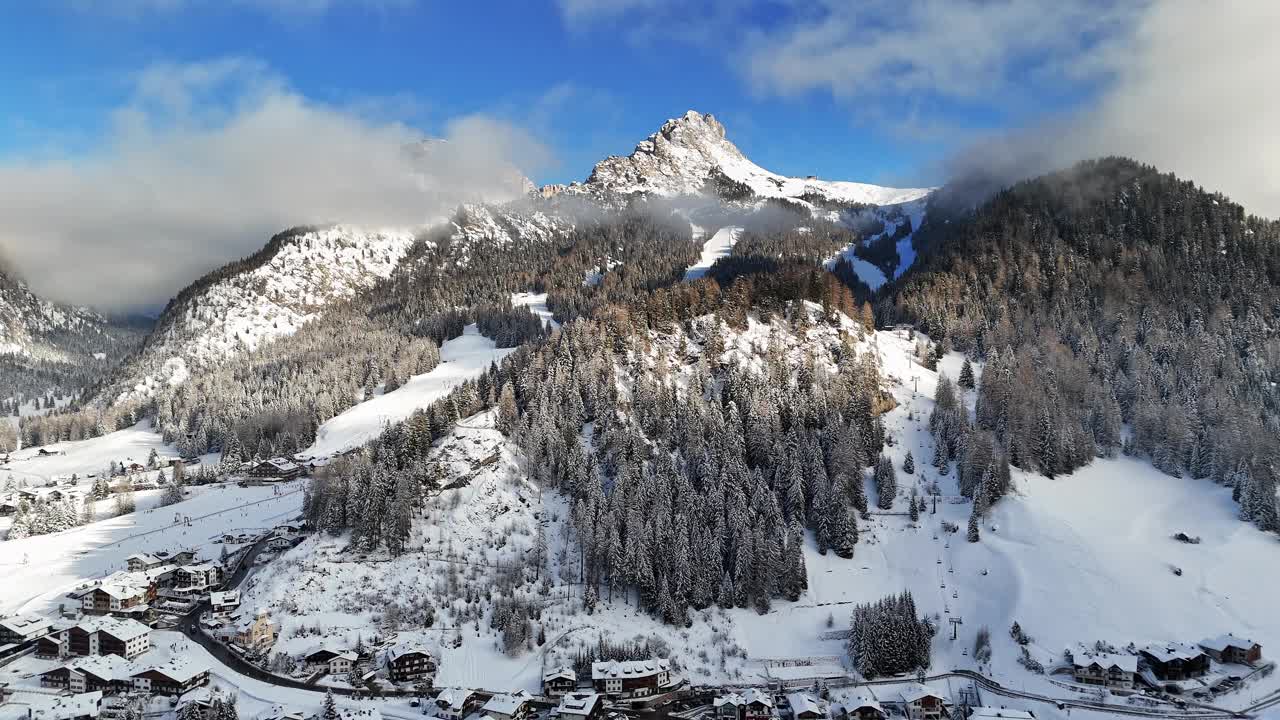 云中雪山视频素材