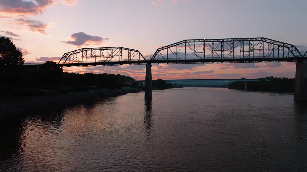 田纳西河日出视频素材