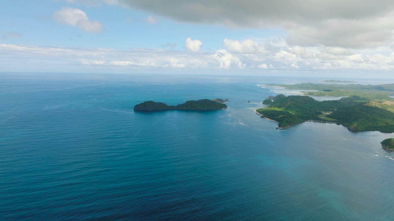 Busuanga,巴拉望。菲律宾。视频素材