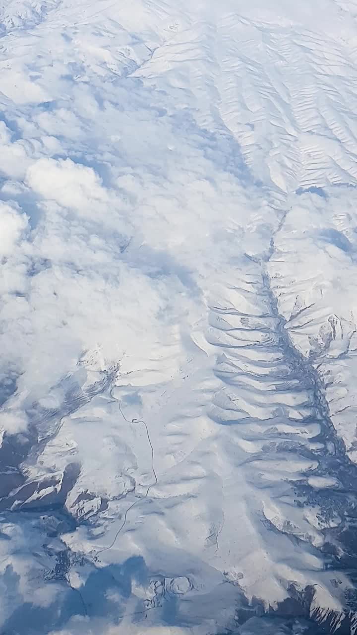 飞行，土耳其地区从上面(地球)视频下载