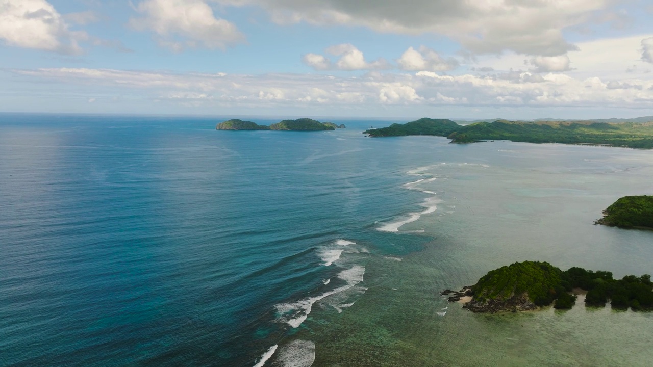 Busuanga,巴拉望。菲律宾。视频素材